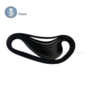 1750044961 Black ATM Machine Parts Wincor Flat Belt For Stacker